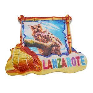 Lanzarote Spain Souvenir Fridge Magnet Refrigerator Magnetic Gift Collectible 3D
